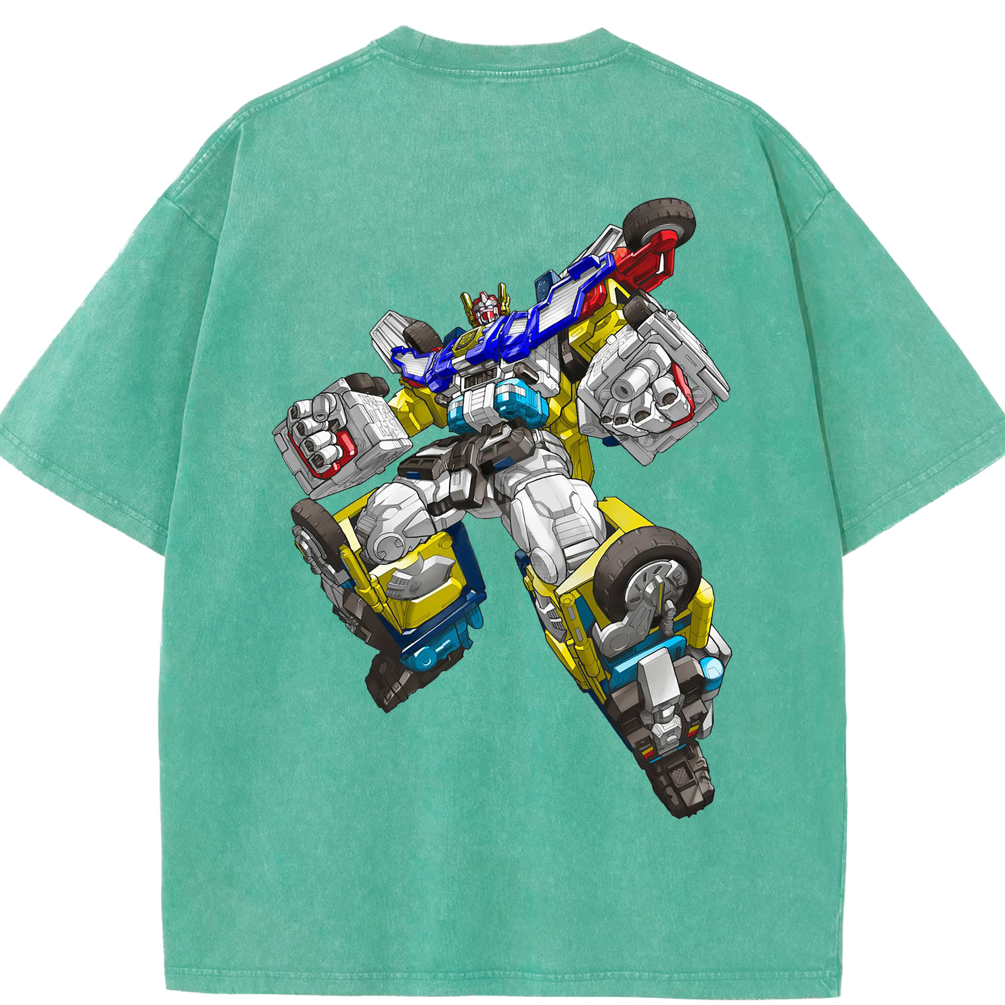 （画像用）  綿100% ヴィンテージ風 半袖Tシャツ（背面プリント）